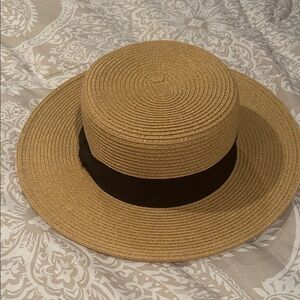 Target Tan Wide-Brimmed Hat